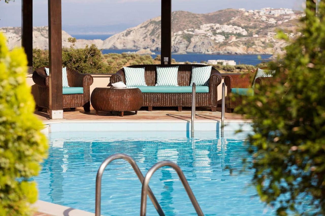 White Sand Villa. Spacious Villa With Prive Pool. アギア・ペラギア エクステリア 写真
