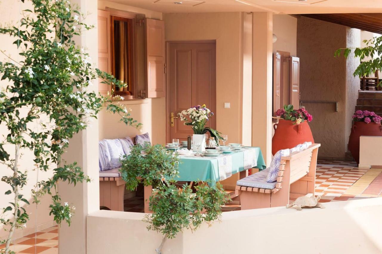 White Sand Villa. Spacious Villa With Prive Pool. アギア・ペラギア エクステリア 写真