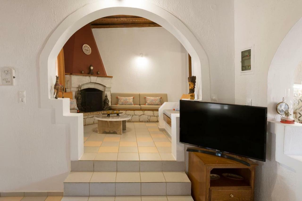 White Sand Villa. Spacious Villa With Prive Pool. アギア・ペラギア エクステリア 写真